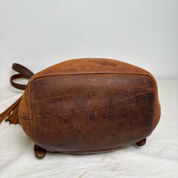 HOBO Inked Hide Collector’s Edition 2018 Feathers Convertible Backpack Bag Purse - Picture 8 of 16